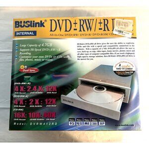 Buslink Internal DVD +- RW/+-R Drive All in One DVD CD-RW/CD-ROM - New Sealed